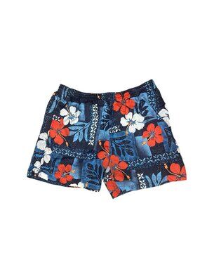 Vintage Sunset Highway Men’s XL Blue Floral Swim Trunks